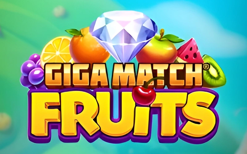 Disfruta de la mecánica de juego en línea de Giga Match Fuits en Casinado.