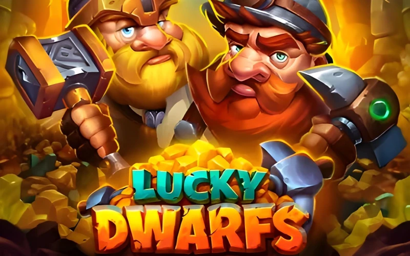 Gire los rodillos de la tragaperras Lucky Dwarfs en la plataforma de Casinado.