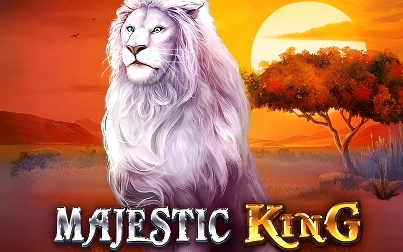 Juego de azar Majestic King de Casinado con tiradas gratis y multiplicadores.
