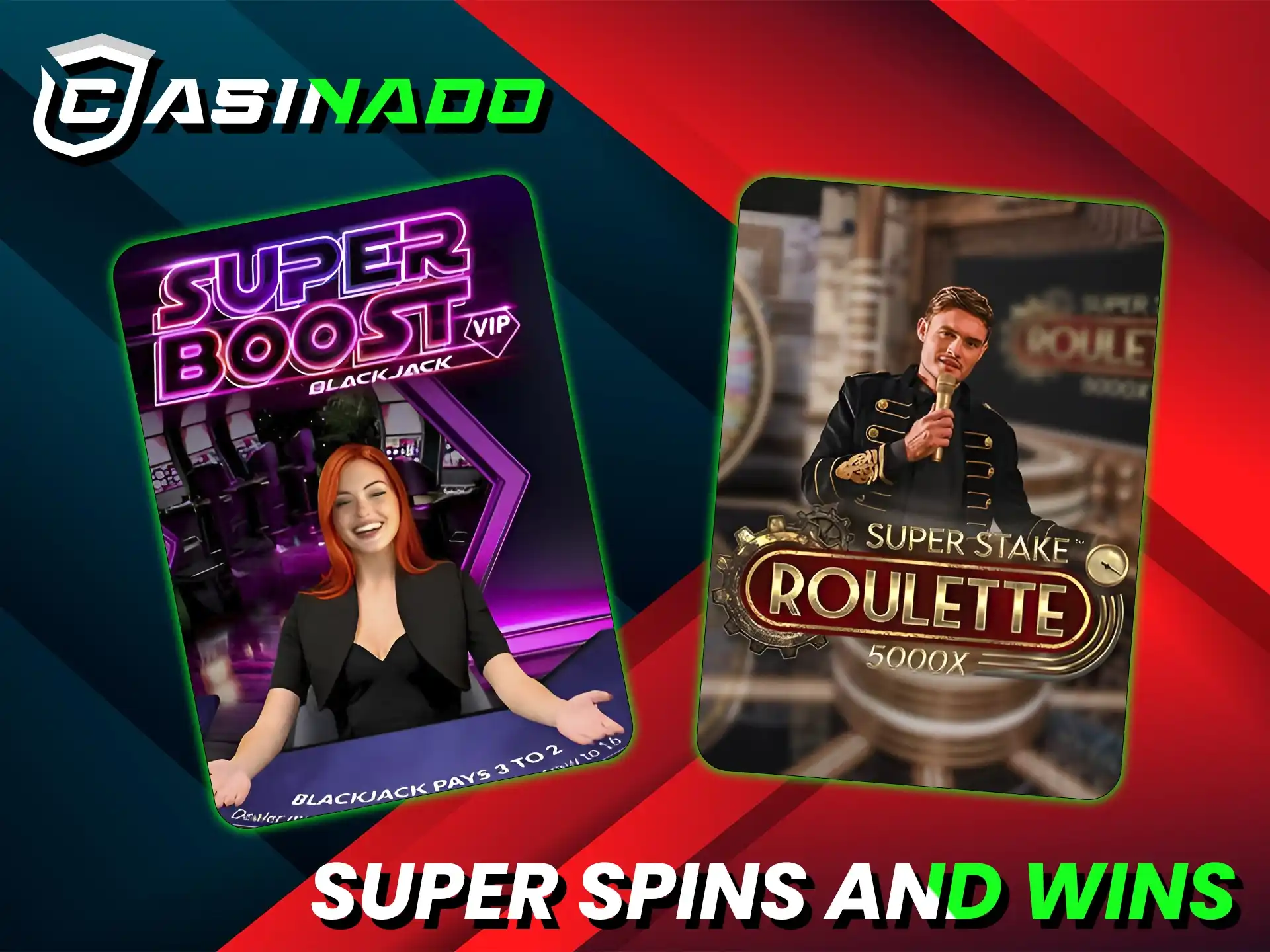 Gana a lo grande con el sitio web oficial de Casinado Super Spins.