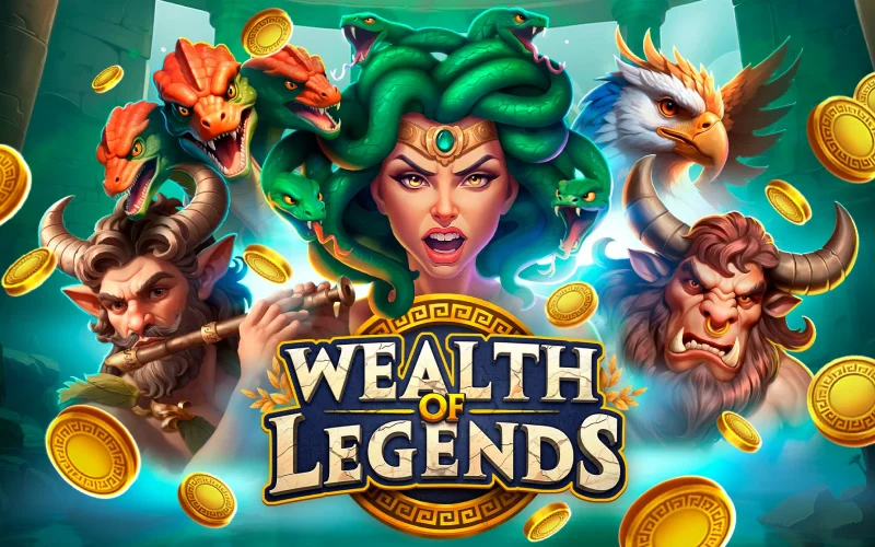 Disfruta de los gráficos detallados y los bonos de Wealth of Legends en Casinado.