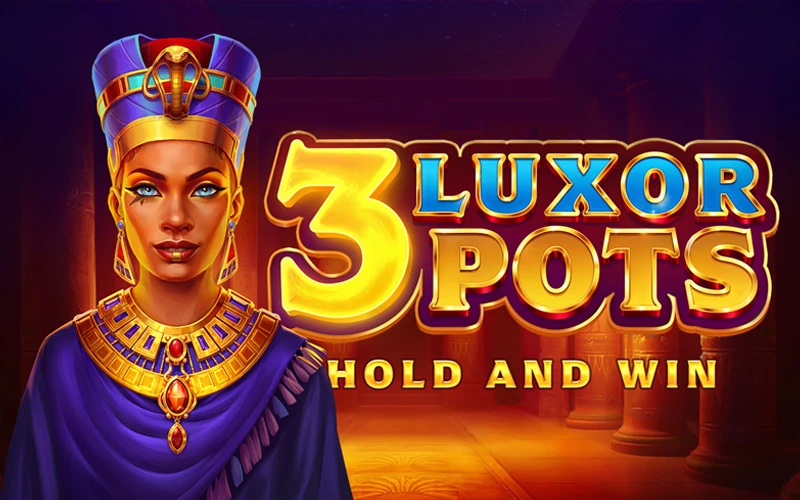 Descubre los tesoros del antiguo Egipto en 3 Luxor Pots en Casinado.