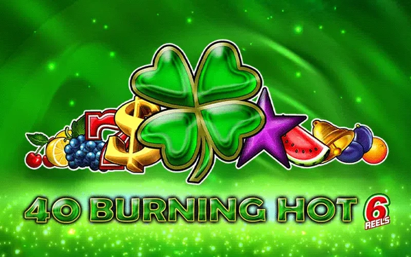 Consigue ganancias ardientes en 40 Burning Hot 6 Reels en Casinado.