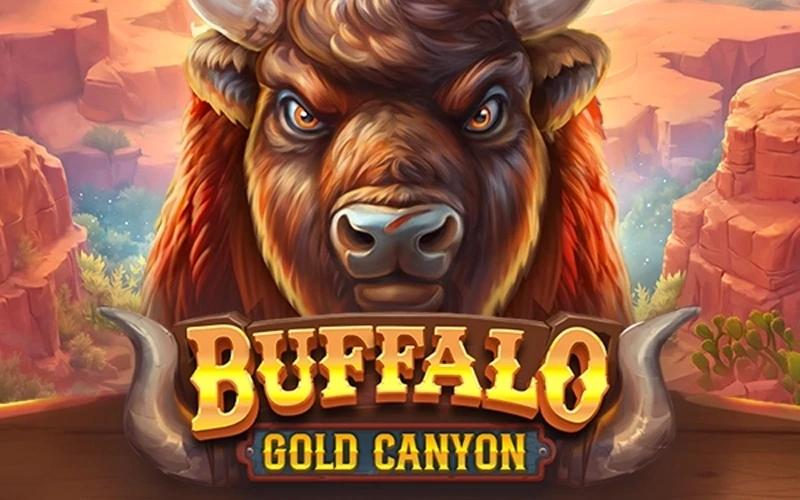 Encuentre pepitas de oro con cada giro en Buffalo Gold Canyon en Casinado.