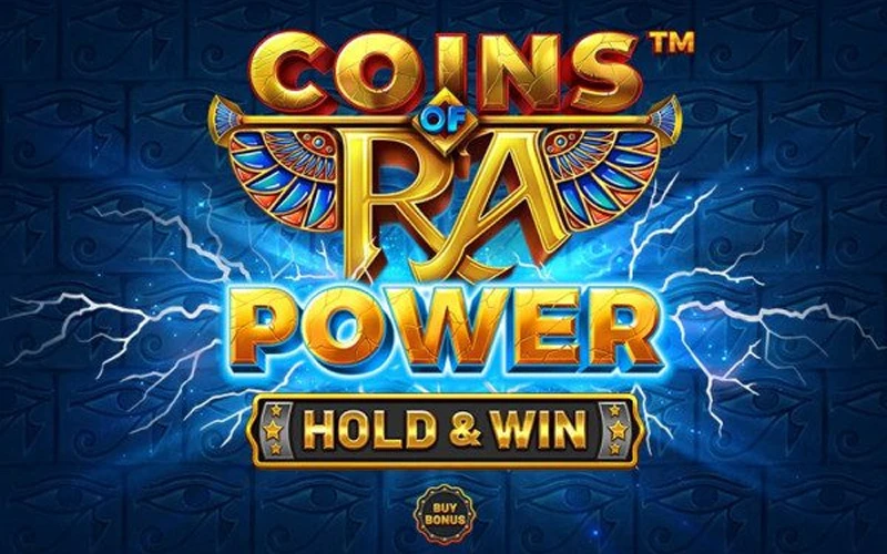 Invoca el poder del dios egipcio para ganar en Coins of Ra Power en Casinado.