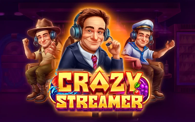Recoge donaciones para ganar grandes premios en la tragaperras Crazy Streamer en Casinado.