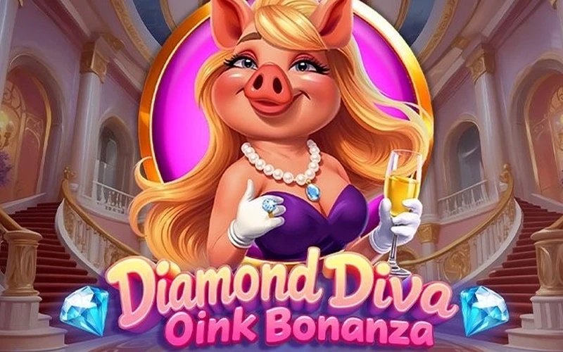 Gana grandes botes en Diamond Diva Oink Bonanza en Casinado.