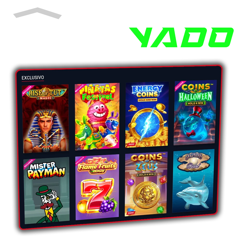 Casinado ofrece juegos exclusivos y gran bono bienvenida.