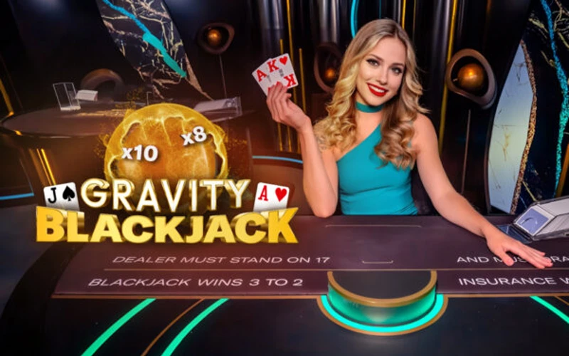 Gana a lo grande en Gravity Blackjack en Casinado.