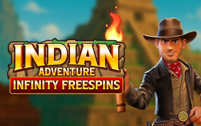 Embárcate en una aventura con enormes premios en Indian Adventure Infinity Freespins en Casinado.