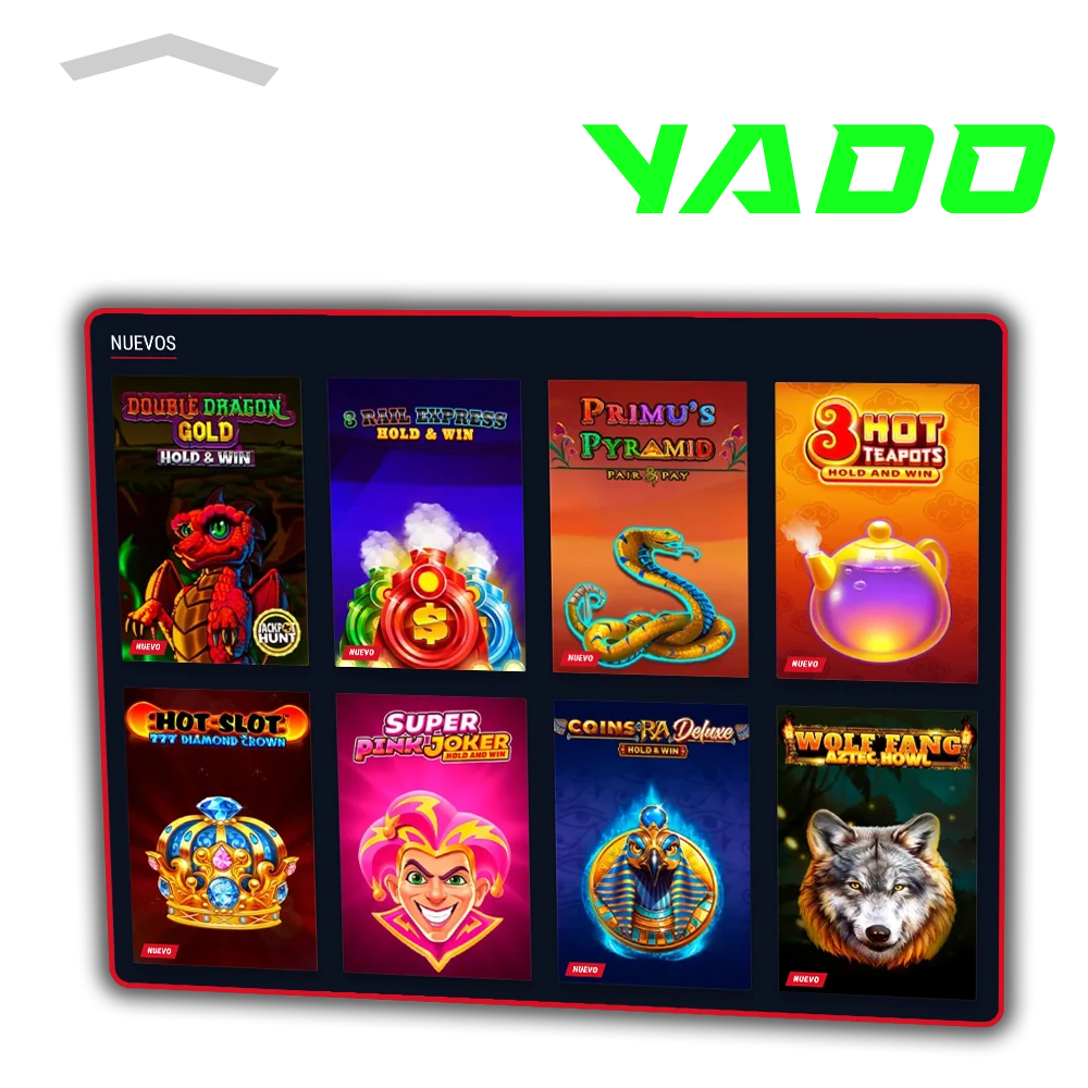 Casinado ofrece juegos nuevos, apuestas y un gran bono bienvenida.