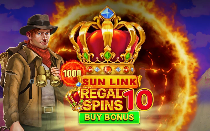 Activa los giros Regal Spins 10 Sun Link para ganar premios en Casinado.