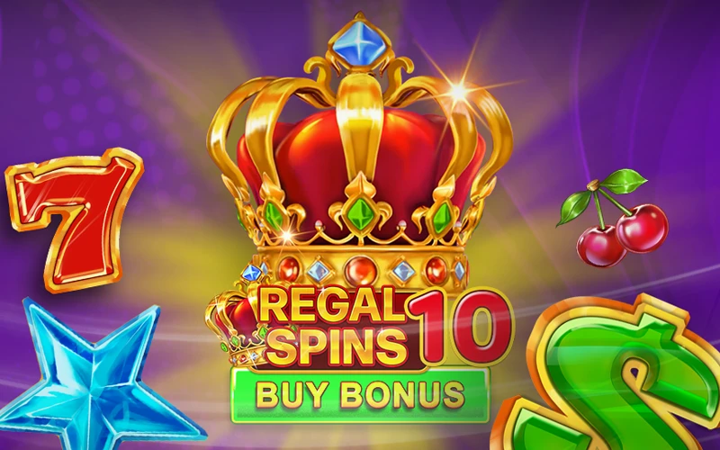Consigue lujosos premios en Regal Spins 10 en Casinado.