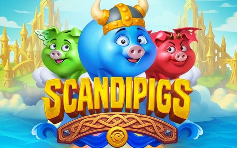 Gana increíbles premios en la tragaperras Scandipigs en Casinado.