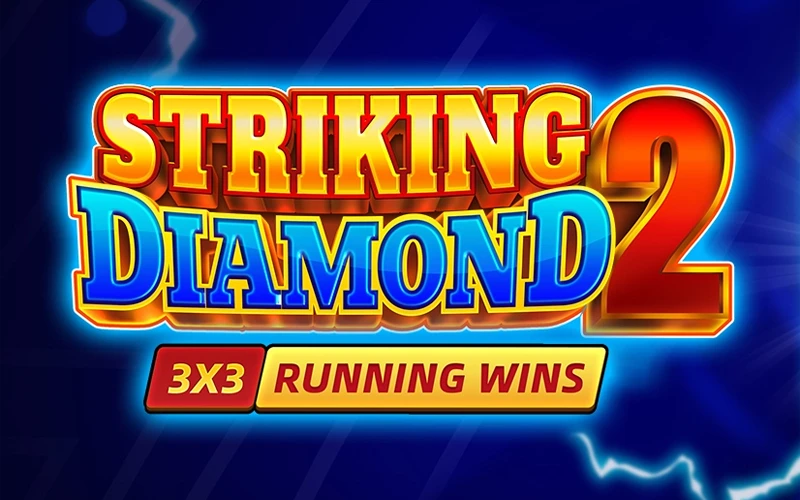 Los brillantes diamantes te esperan en Striking Diamond 2 en Casinado.