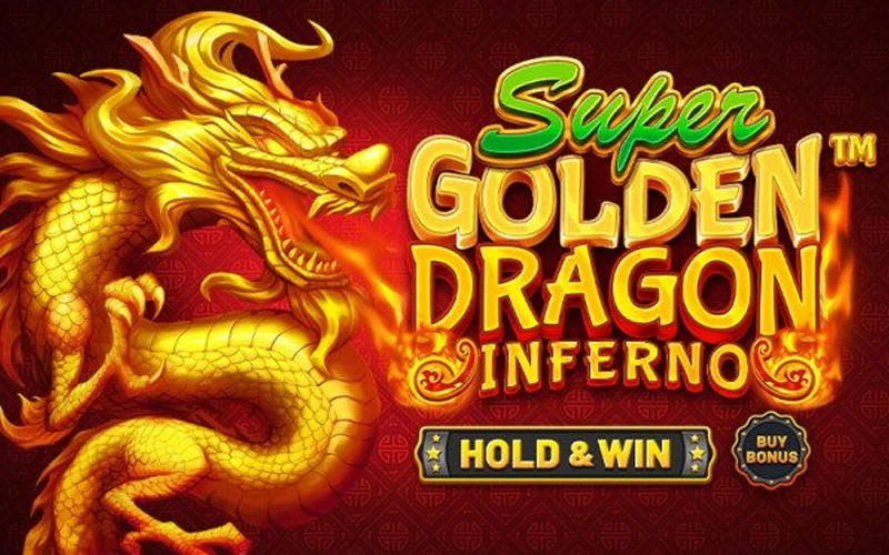 Invoca al dragón en Super Golden Dragon Inferno en Casinado.