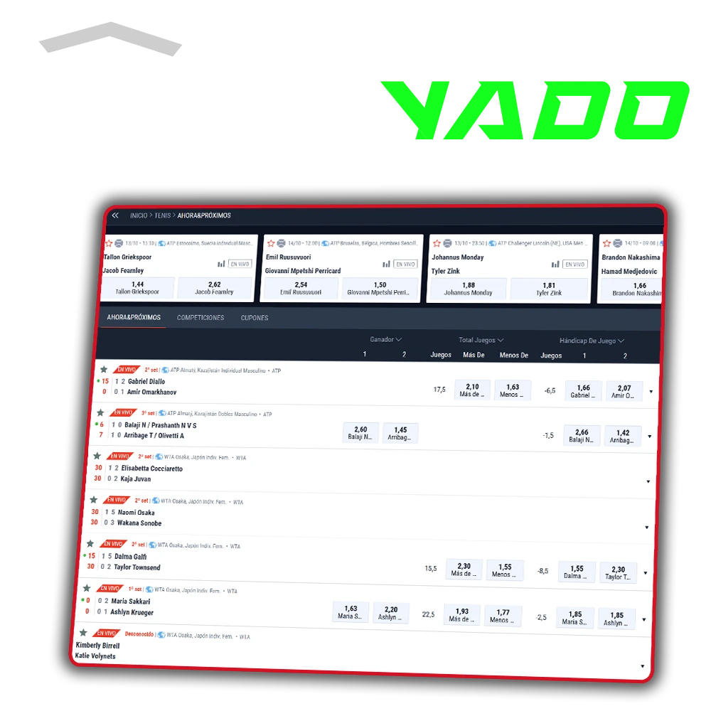 Apueste en tenis y otros deportes con un generoso bono de bienvenida de Casiando.