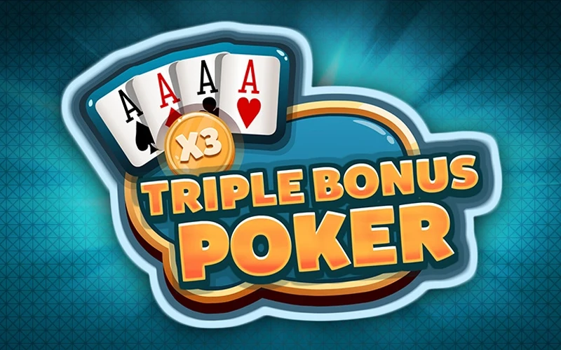 Juega Triple Bonus Poker y consigue pagos extra con tus manos ganadoras solo en Casinado.