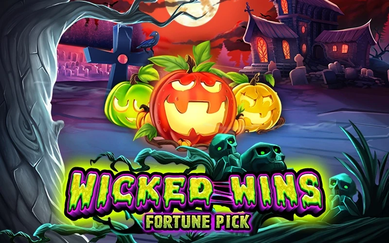 Prueba tu suerte en la malvada tragaperras Wicked Wins - Fortune Pick en Casinado.