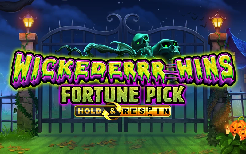Prueba Wickederrr Wins - Fortune Pick Hold & Respin para ganar premios malvados en Casinado.