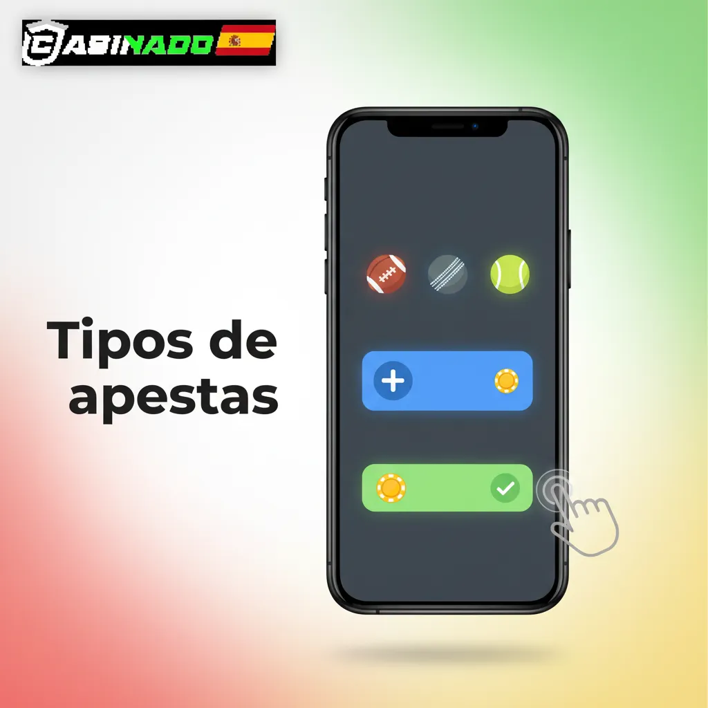 Infografía sobre tipos de apuestas: simple, combinada y sistema; equilibrio entre riesgo, control y cuotas.