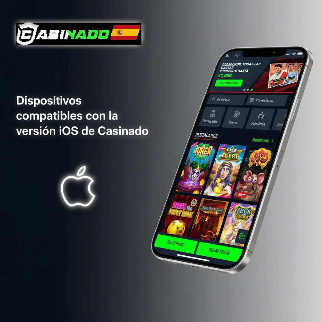 Compatibilidad iOS Casinado: PWA en iPhone 13–16, SE (3.ª), iPad 10, iPad Air M2, iPad Pro M4; requiere Safari e iOS 15+