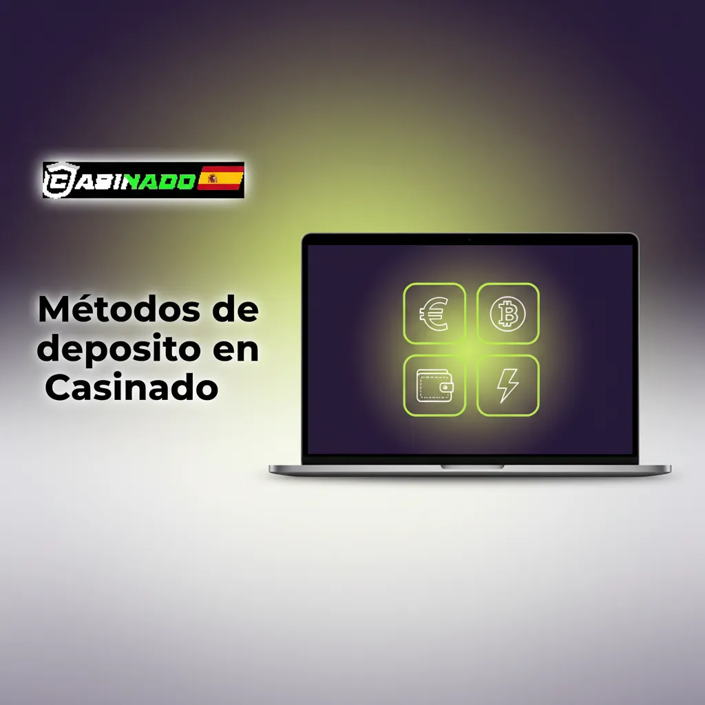 Pantalla de Caja de Casinado con opciones de depósito: tarjeta, monedero electrónico y transferencia bancaria en euros.