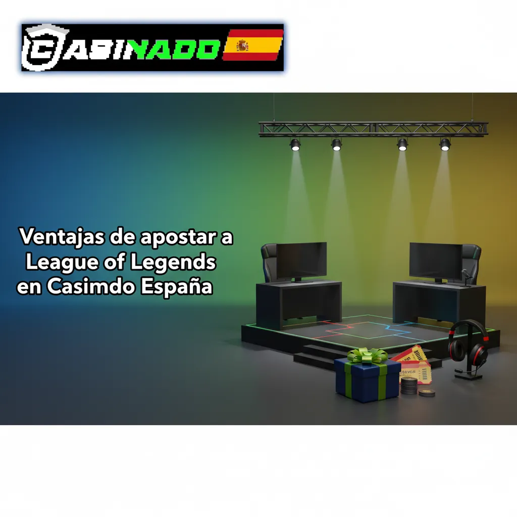 Ventajas de apostar a LoL en Casinado España: bonos 100% 500€+200FS, pagos locales, soporte 24/7, cuotas top, app fácil.