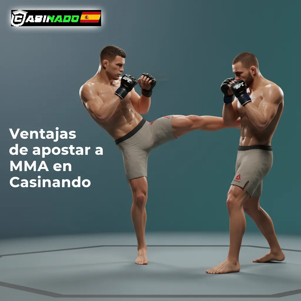 Promo Casinado MMA: UFC/PFL, mercados, cuotas en vivo, cashout, bet builder, estadísticas, pagos locales y juego responsable