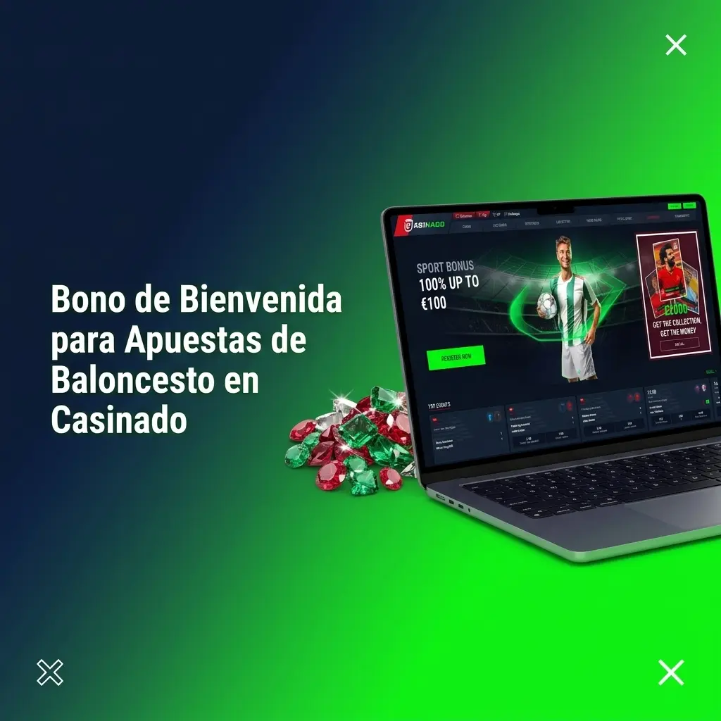 Bono de bienvenida Casinado para apuestas de baloncesto en España con oferta especial para nuevos usuarios