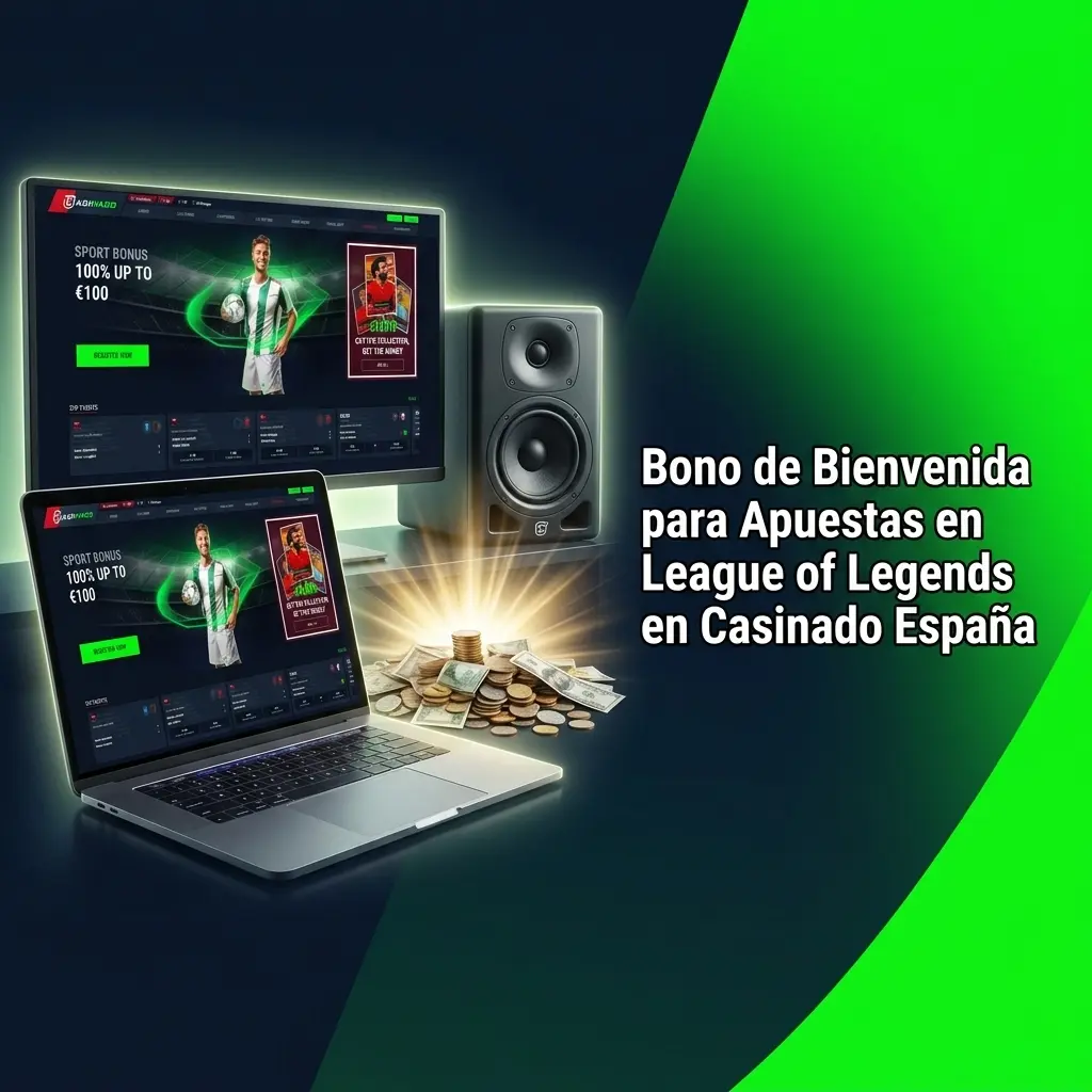 Bono de bienvenida 100% hasta 500 EUR en Casinado España para apuestas en League of Legends