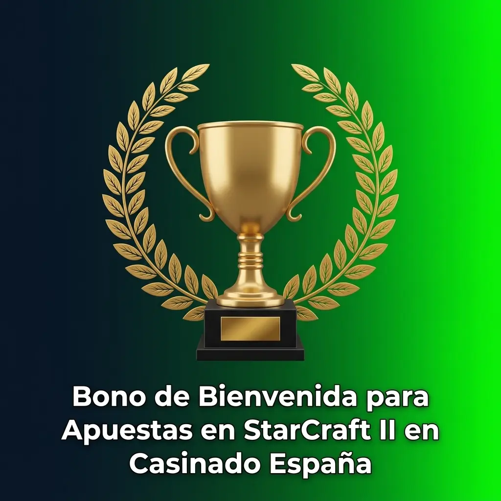 Bono de bienvenida 100% hasta 500 EUR y 200 giros gratis en Casinado España para apuestas en StarCraft II