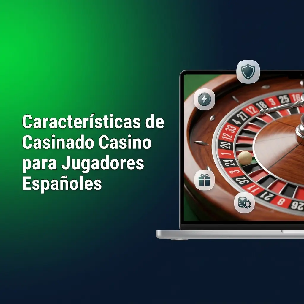 Casinado casino: licencia SSL, más de 3.000 juegos, app móvil y soporte en español para jugadores españoles.