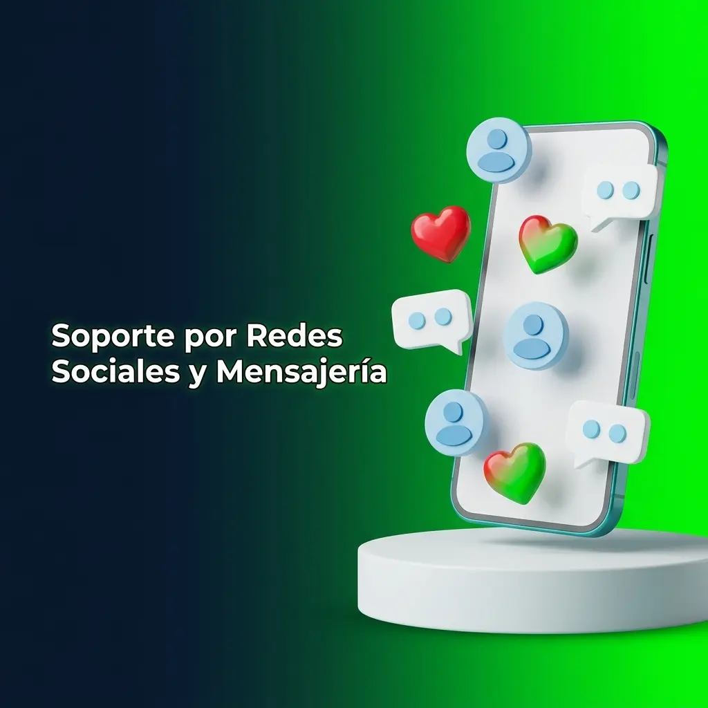 Soporte de Casinado en redes sociales: Telegram, WhatsApp, Facebook Messenger y X para consultas generales