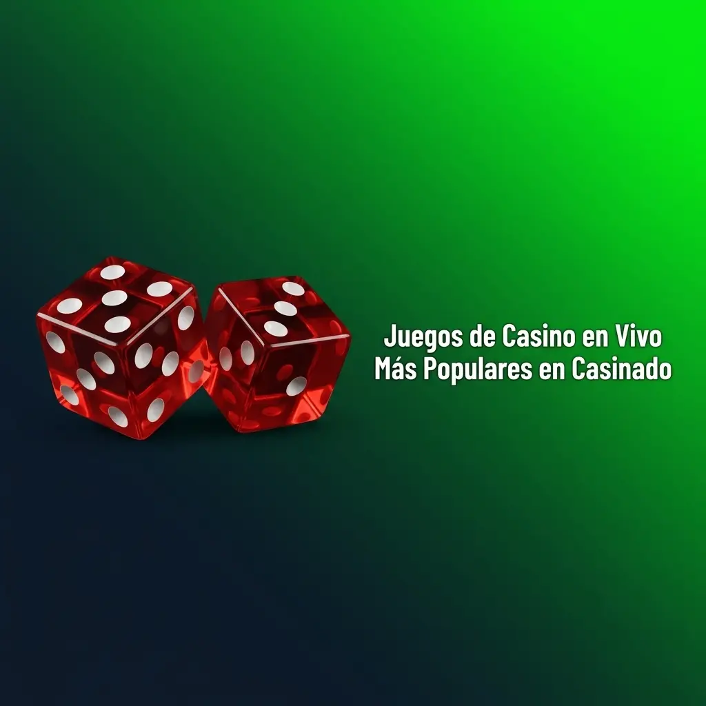Juegos de casino en vivo más populares en Casinado: ruleta, blackjack y baccarat con crupier en directo