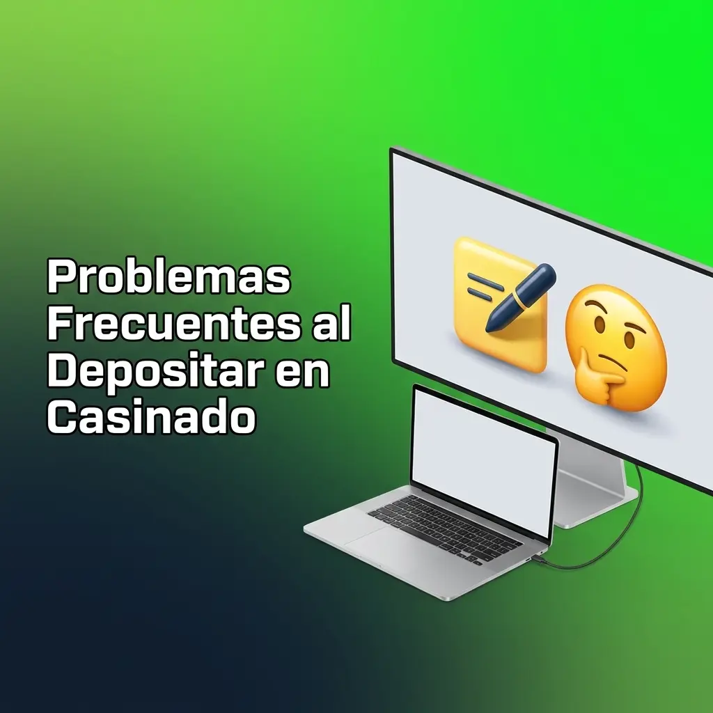 Usuario resolviendo problemas frecuentes al depositar en Casinado con métodos de pago alternativos