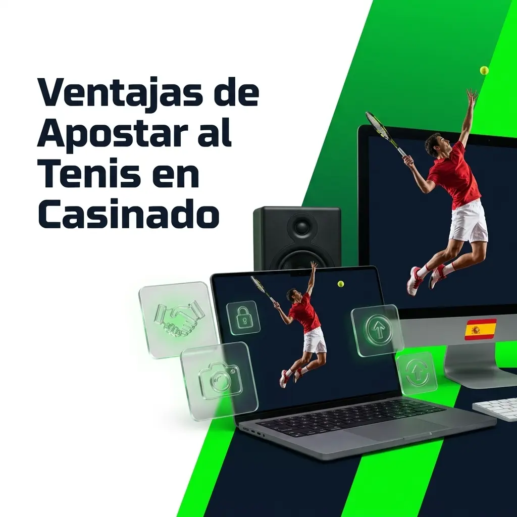 Ventajas de apostar al tenis en Casinado: mercados, cuotas, app móvil y licencia DGOJ en España